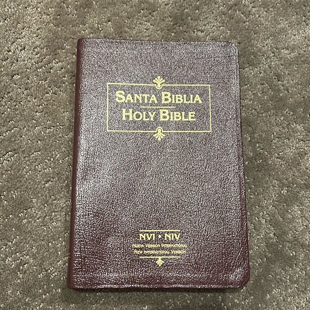 9.5 x 6.5 Spanish bible